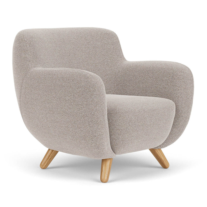 Agnes Brown Textured Weave / Oak