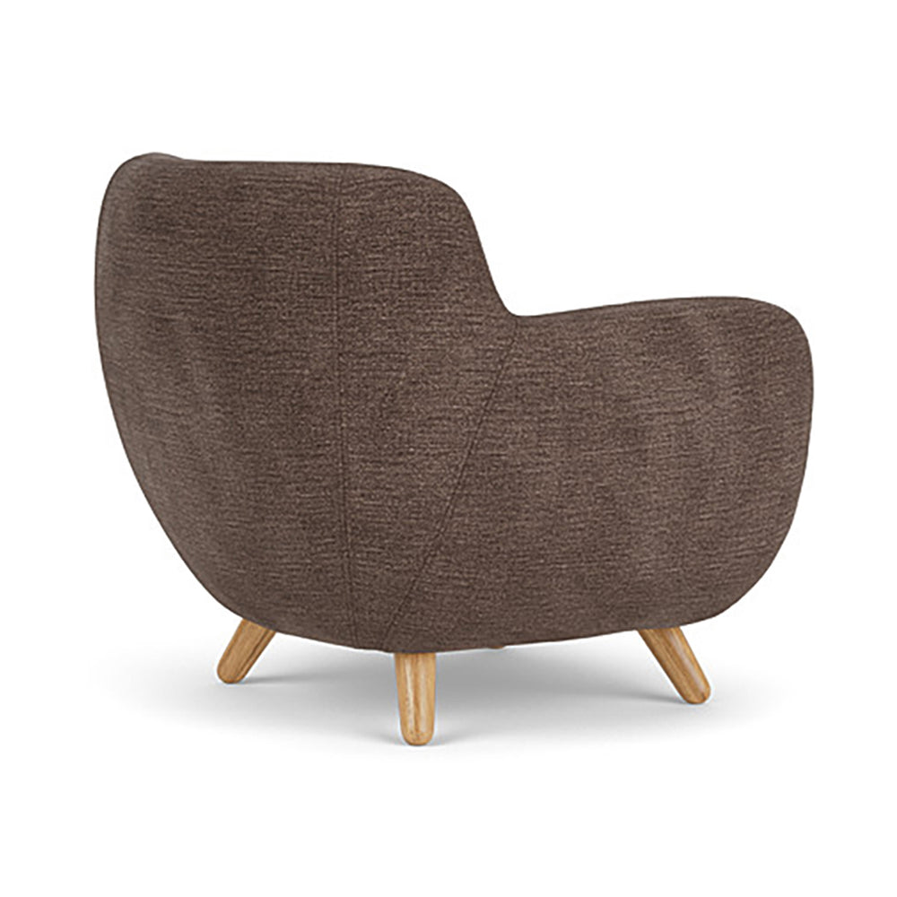 Aulla Cacao Textured Weave / Oak