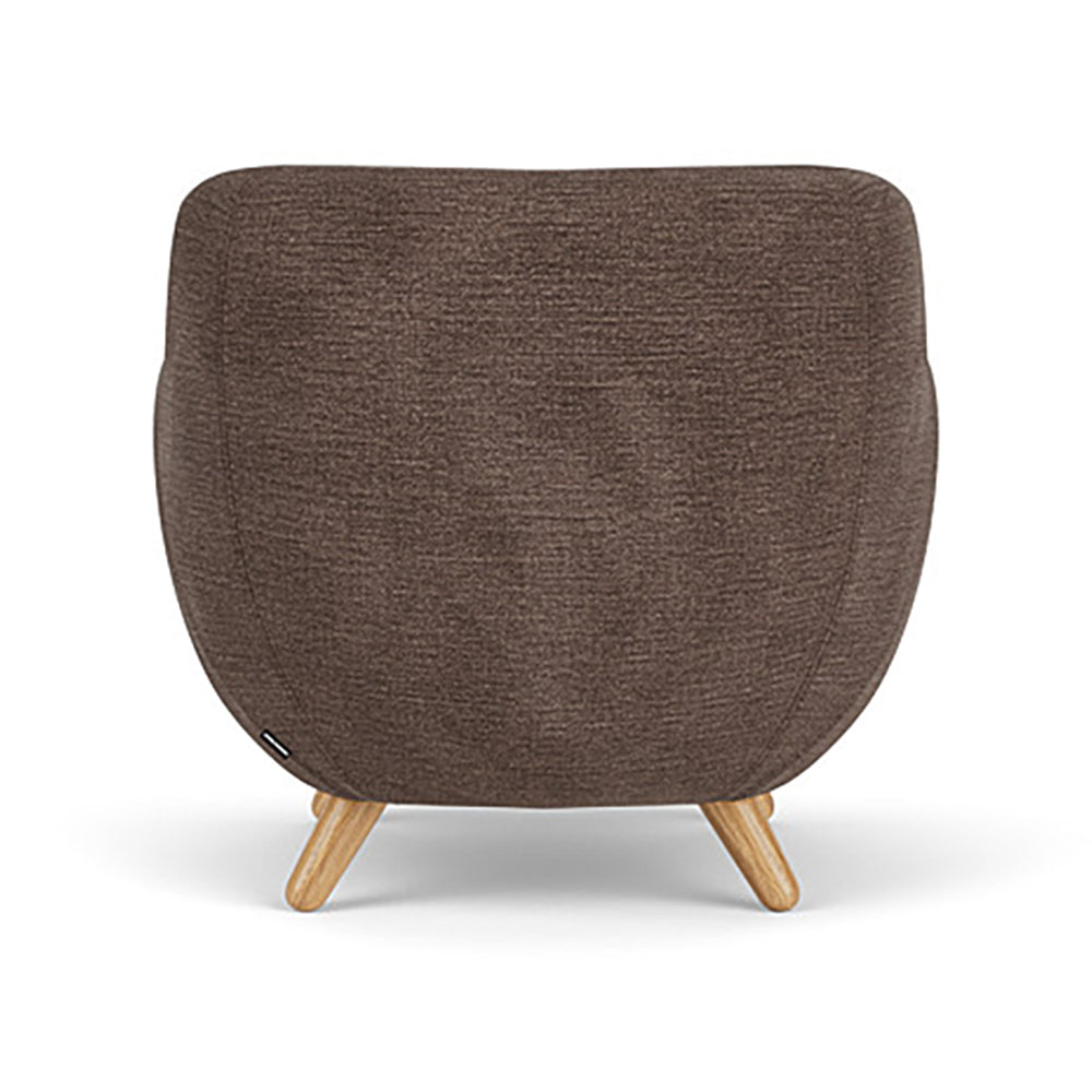 Aulla Cacao Textured Weave / Oak