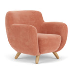 Danny Dusty Rose Textured Weave / Oak