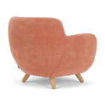 Danny Dusty Rose Textured Weave / Oak