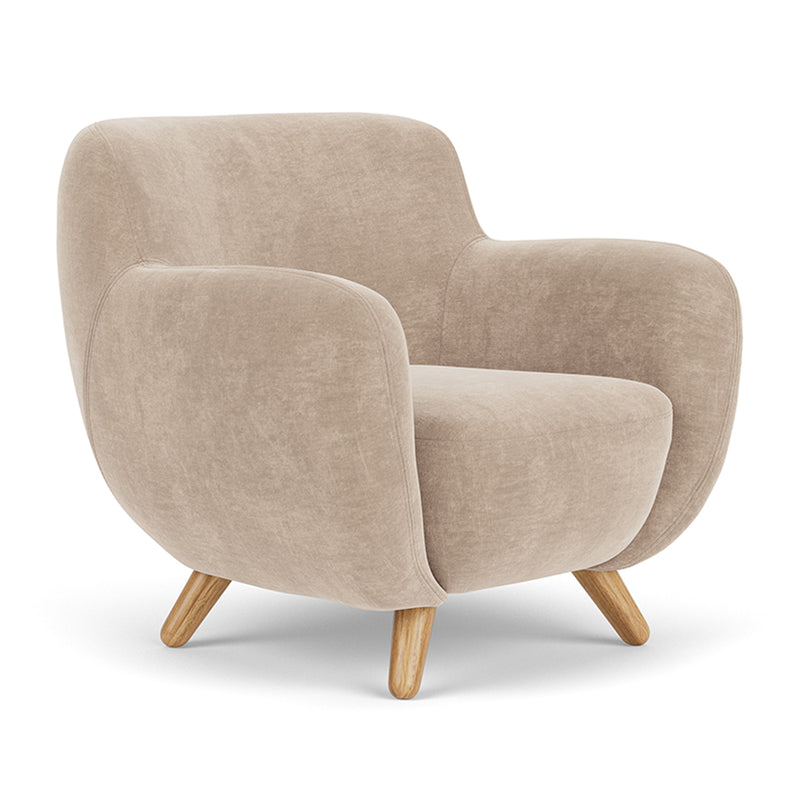 Danny Cream Textured Weave / Oak