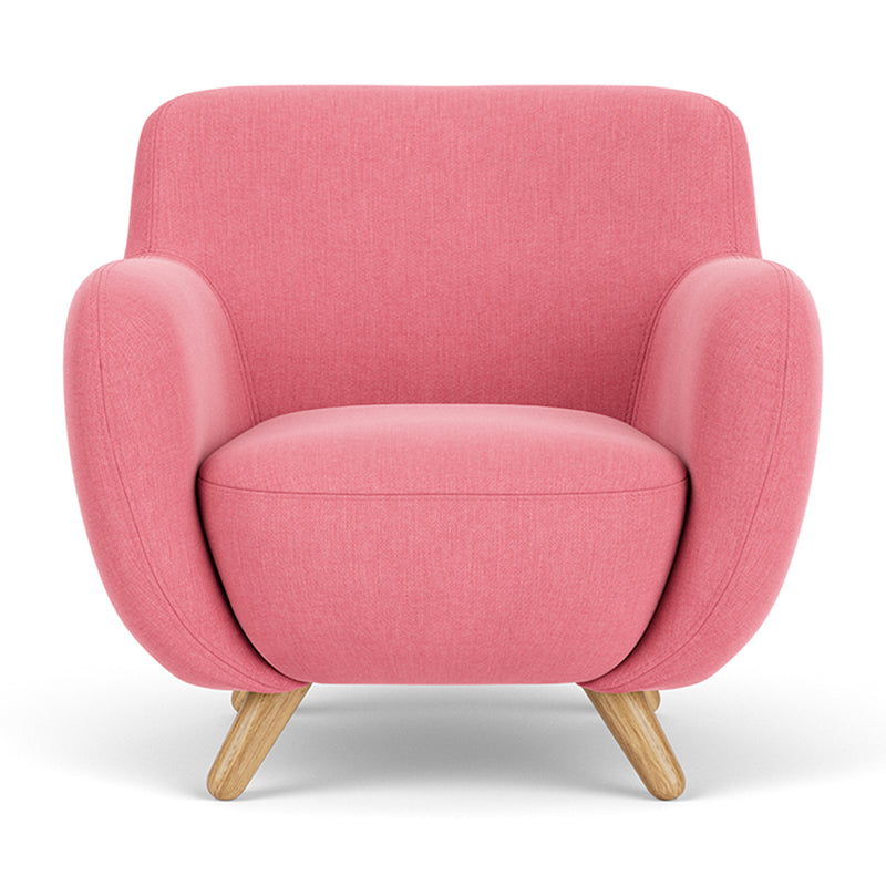 Firenze Bubblegum Fabric / Oak