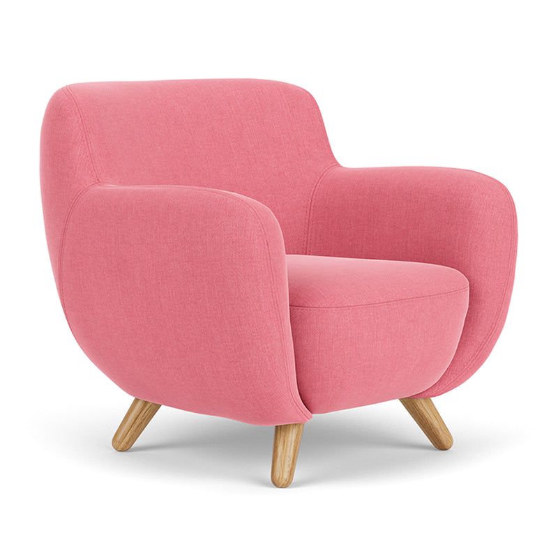 Firenze Bubblegum Fabric / Oak