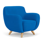 Mark Cobalt Blue Weave / Oak