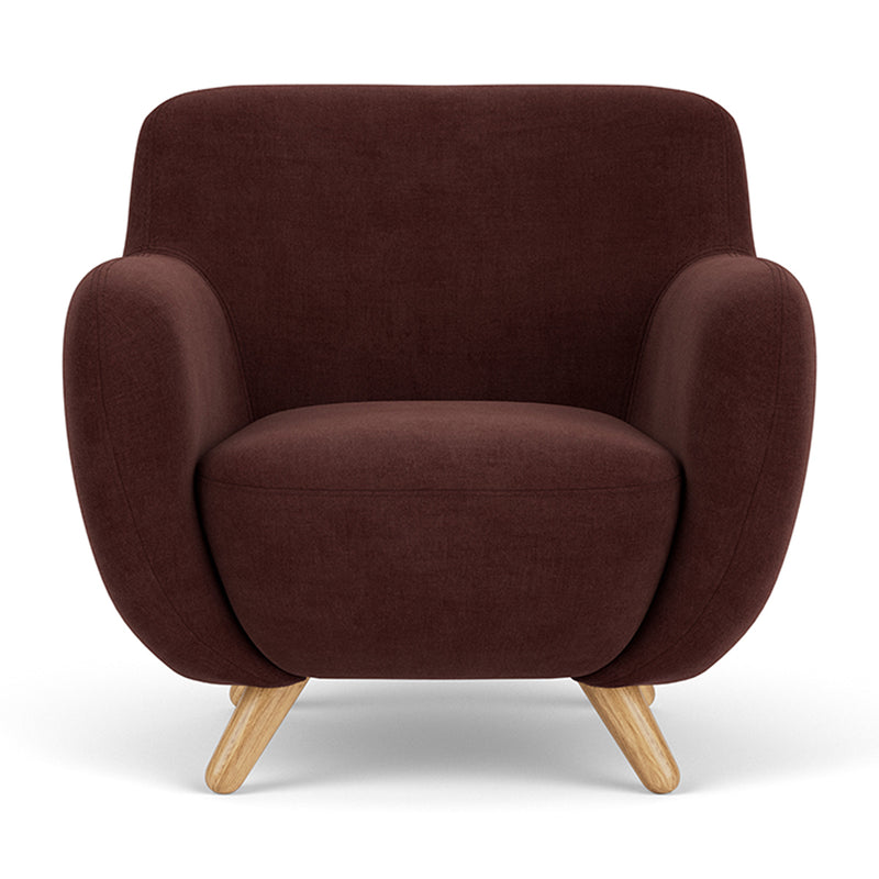Moss Burgundy / Oak