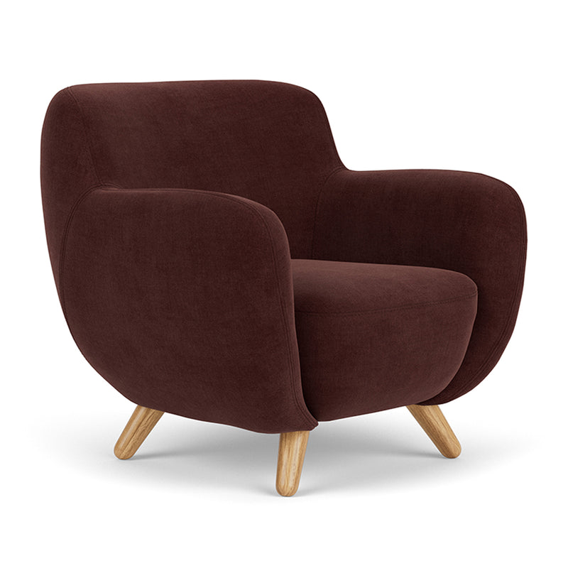 Moss Burgundy / Oak