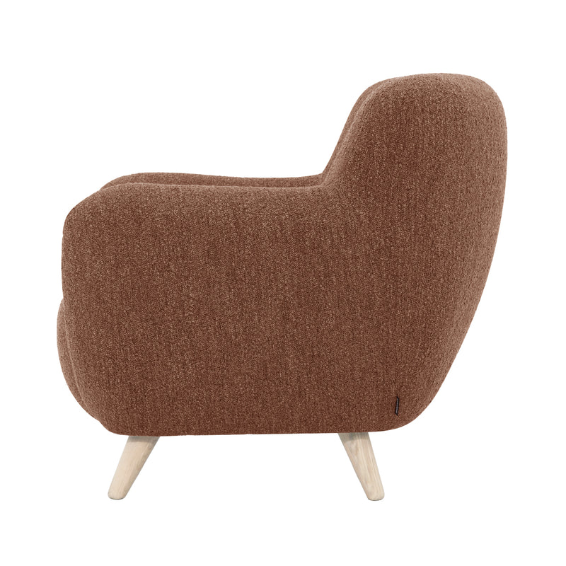 Pebble Rust Boucle / Oak