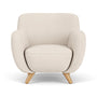 Otis Armchair - Mark Sand Weave / Oak