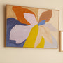 Life x MON Vivid Petals Print - Multi / Framed Canvas / 122 x 82cm