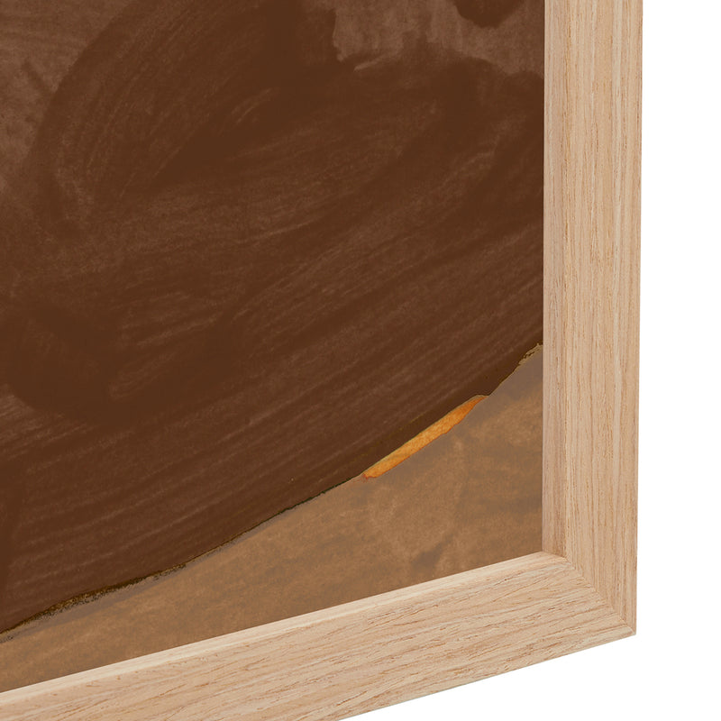 Natural / Framed Art Print, No Border / 33 x 45cm