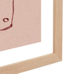 Blush / Framed Art Print / 33 x 45cm