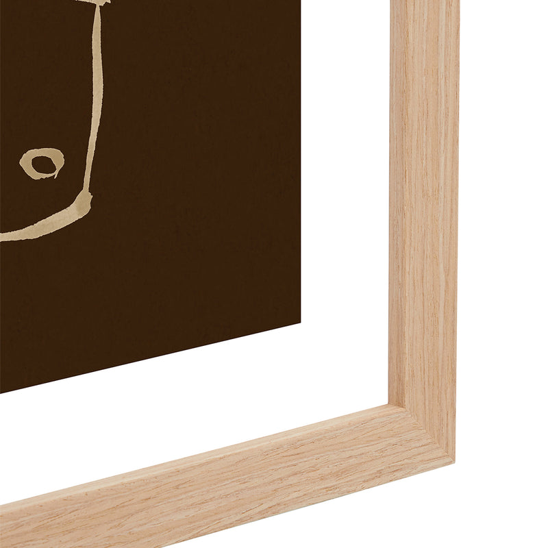 Chocolate / Framed Art Print / 33 x 45cm