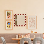 Red / Framed Art Print, No Border / 33 x 45cm