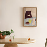 Lime / Framed Canvas / 42 x 62cm