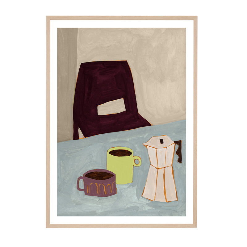 Lime / Framed Art Print / 33 x 45cm