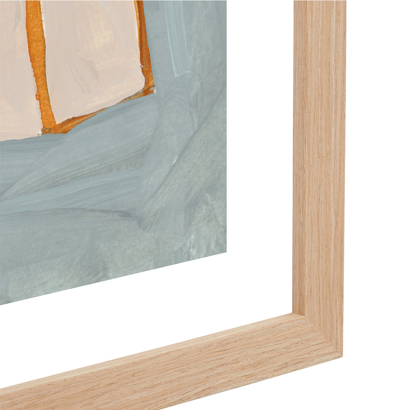 Lime / Framed Art Print / 33 x 45cm