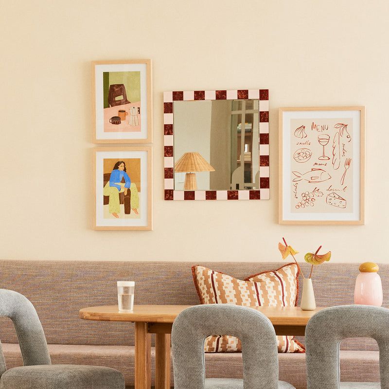 Sage / Framed Canvas / 42 x 62cm