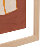 Tangerine / Framed Art Print / 33 x 45cm