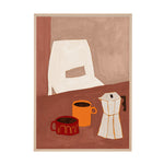 Tangerine / Framed Art Print, No Border / 33 x 45cm