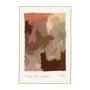 Colour Study Poster Nutmeg Print - Nutmeg / Framed Canvas / 42 x 62cm