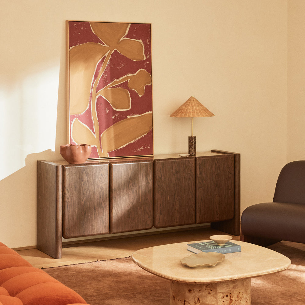 Rust / Framed Canvas / 42 x 62cm