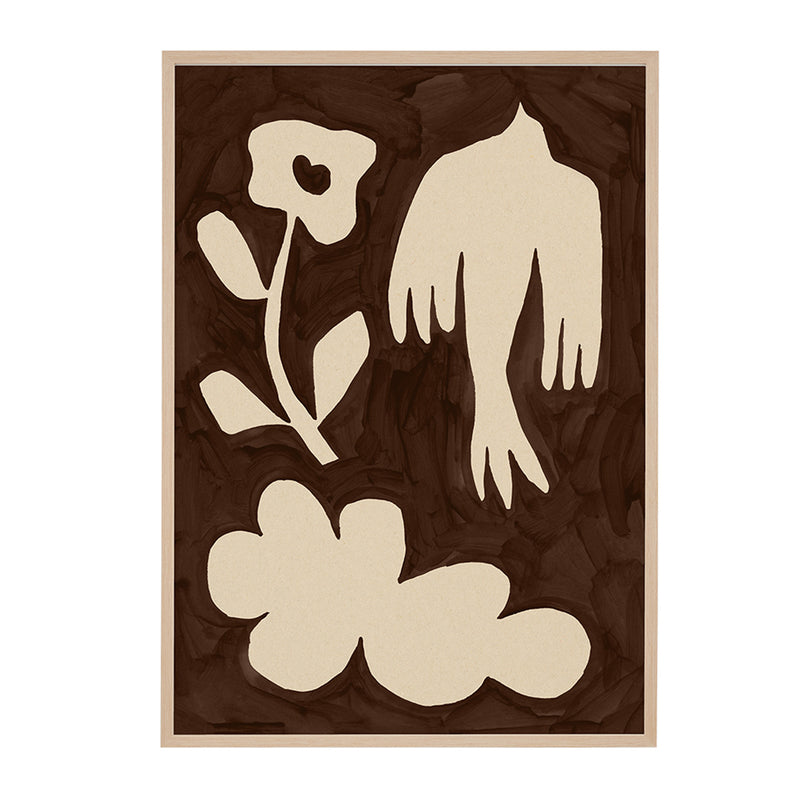 Chocolate / Framed Art Print, No Border / 33 x 45cm