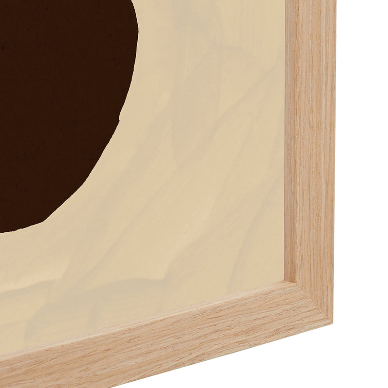 Natural / Framed Art Print, No Border / 33 x 45cm