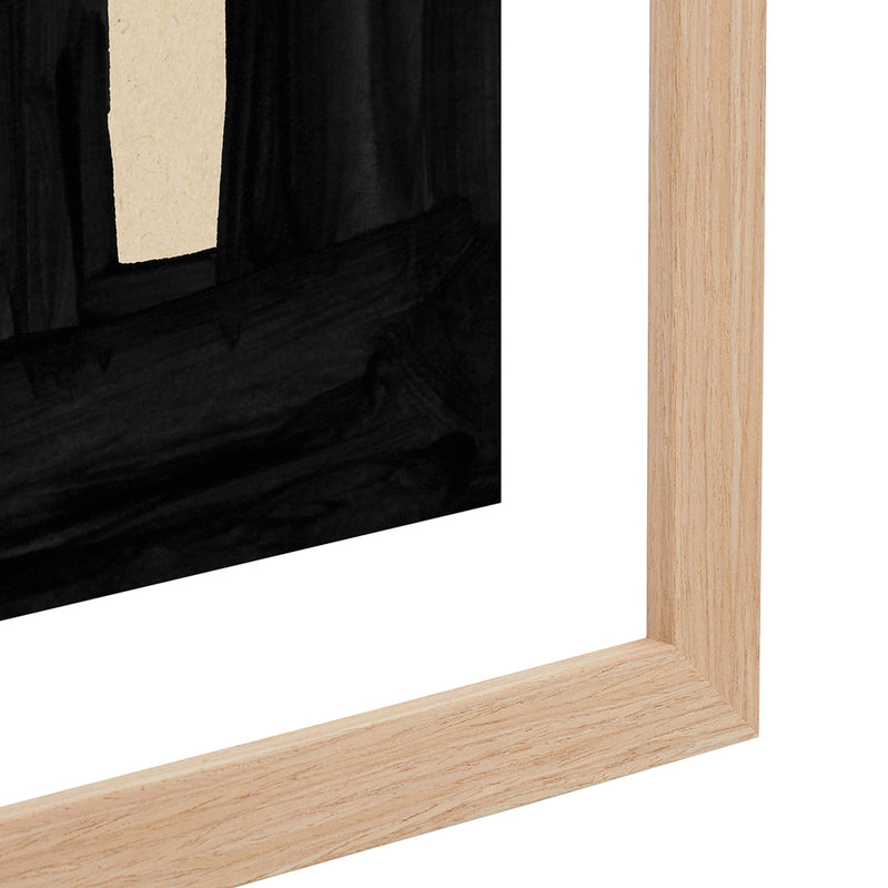 Charcoal / Framed Art Print / 45 x 62cm