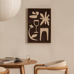 Chocolate / Framed Canvas / 42 x 62cm