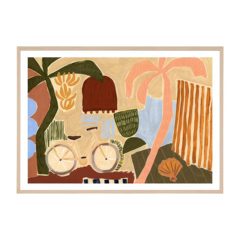 Ecru / Framed Art Print / 45 x 33cm