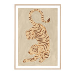 Natural / Framed Art Print / 33 x 45cm