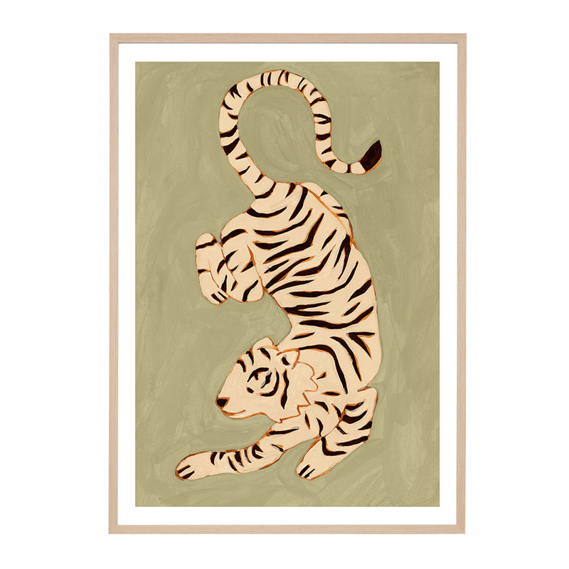 Sage / Framed Art Print / 33 x 45cm
