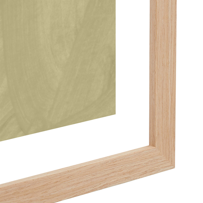 Natural / Framed Art Print / 33 x 45cm