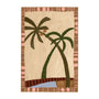Modern Oasis Nutmeg 1 Print - Nutmeg / Framed Canvas / 42 x 62cm