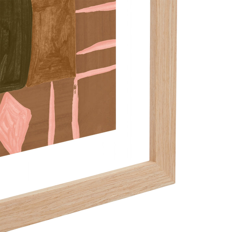 Nutmeg / Framed Art Print / 33 x 45cm