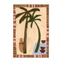Modern Oasis Nutmeg 2 Print - Nutmeg / Framed Canvas / 42 x 62cm