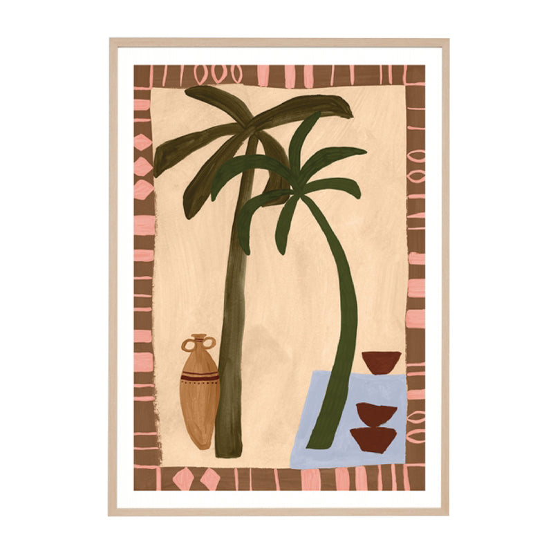 Nutmeg / Framed Art Print / 33 x 45cm