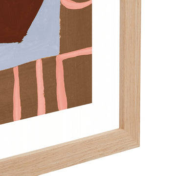 Nutmeg / Framed Art Print / 33 x 45cm