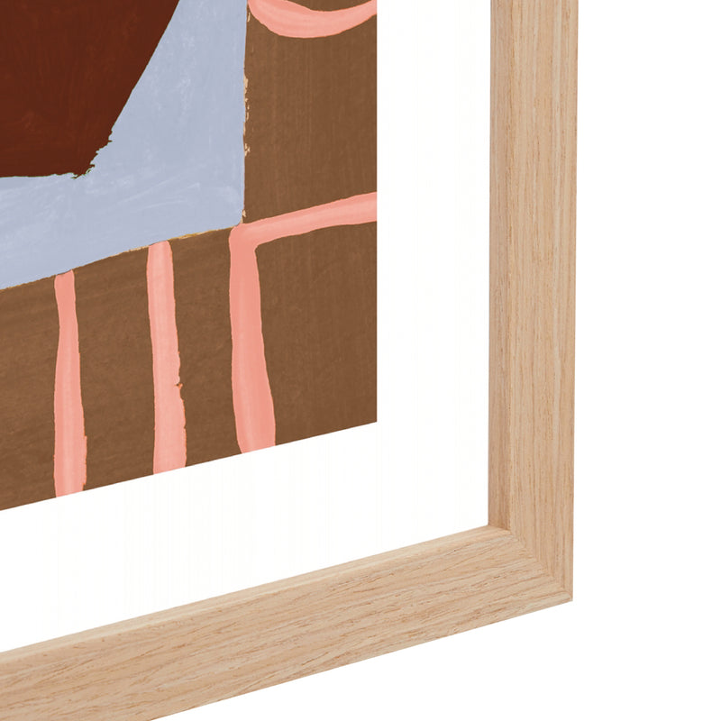 Nutmeg / Framed Art Print / 33 x 45cm