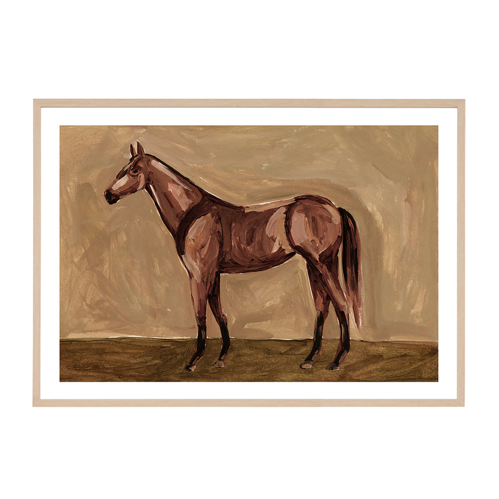 Painted Steed Art Print