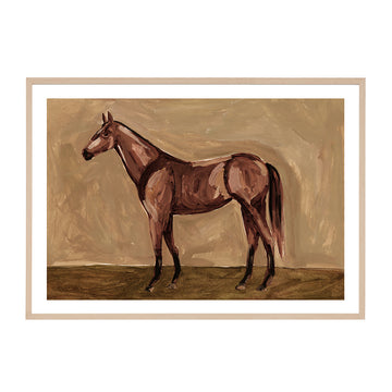 Painted Steed Art Print