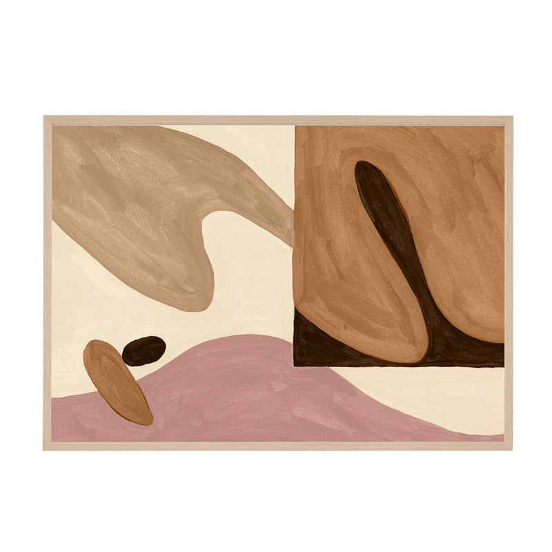 Summer / Framed Art Print, No Border / 33 x 45cm