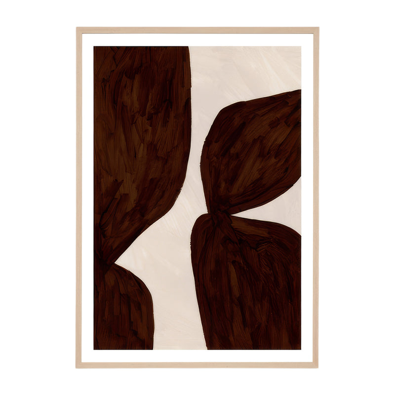 Nutmeg / Framed Art Print / 33 x 45cm