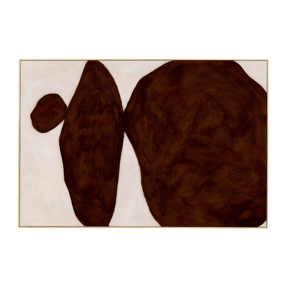 Nutmeg / Framed Canvas / 42 x 62cm
