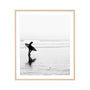 Morning Surf 1 Art Print - Oak Framed Print / 43 x 50cm