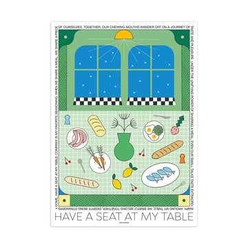 A Seat at my Table Print