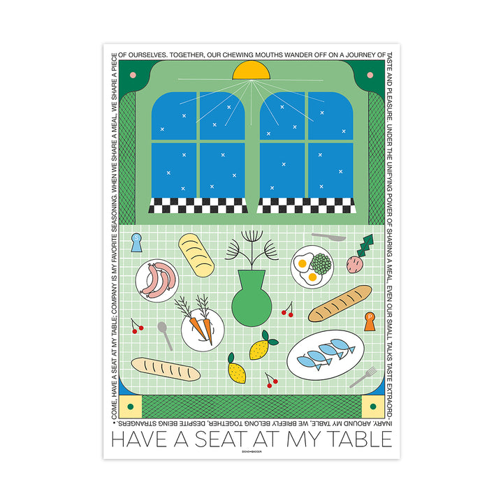 A Seat at my Table Print