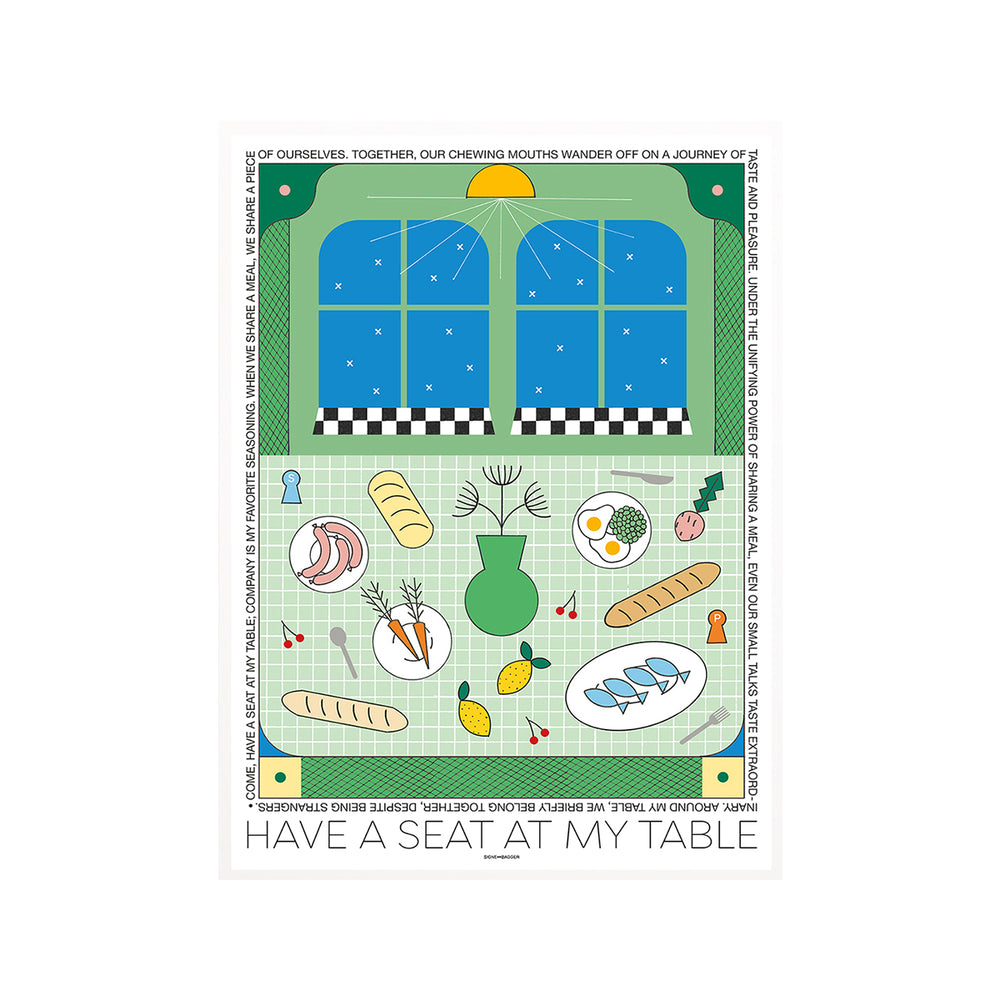 A Seat at my Table Print