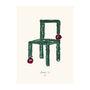 Chair 01 Art Print - A4